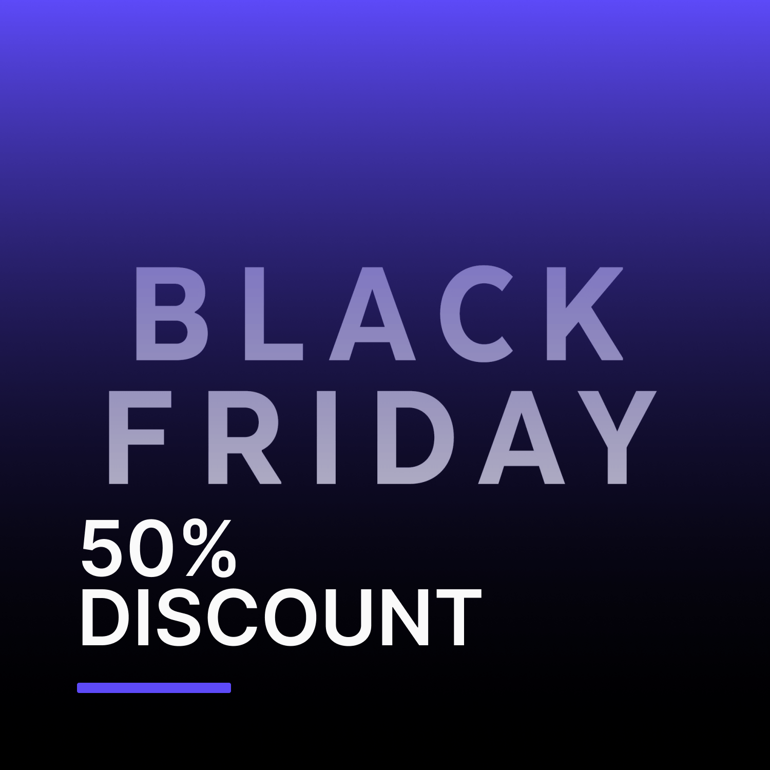 Black Friday: 50% di sconto sul piano VIP