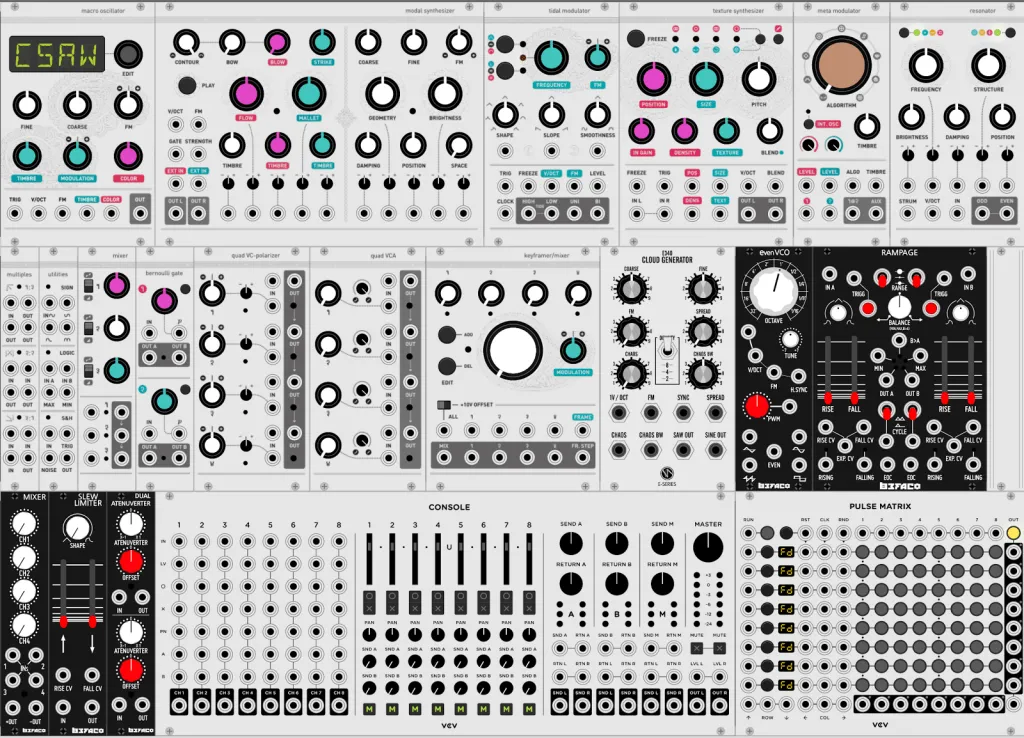 VCV Rack : the New Eurorack Modular VST
