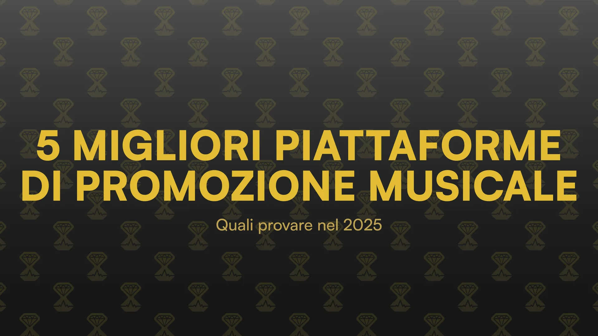 Le 5 migliori piattaforme di promozione musicale che devi provare nel 2025
