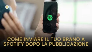 Come inviare una canzone a Spotify dopo la pubblicazione