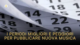 I migliori e peggiori periodi per pubblicare musica nel 2025