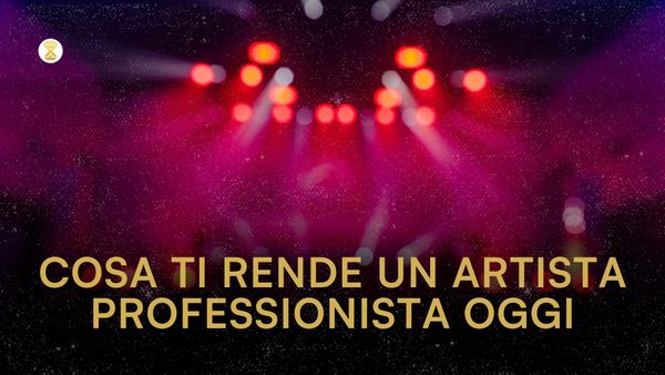 Cosa rende davvero un artista “professionale” oggi